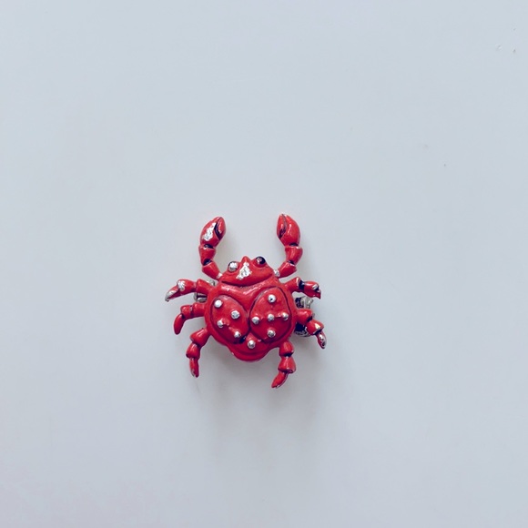 Accessories - Vintage Cancer Crab Zodiac Pin Brooch